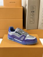 Louis Vuitton LV Trainer Diamond Sneaker Size 36-46 - Image 4