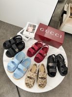 Gucci Women Thick soled Sandals Size 35-41 - Image 2
