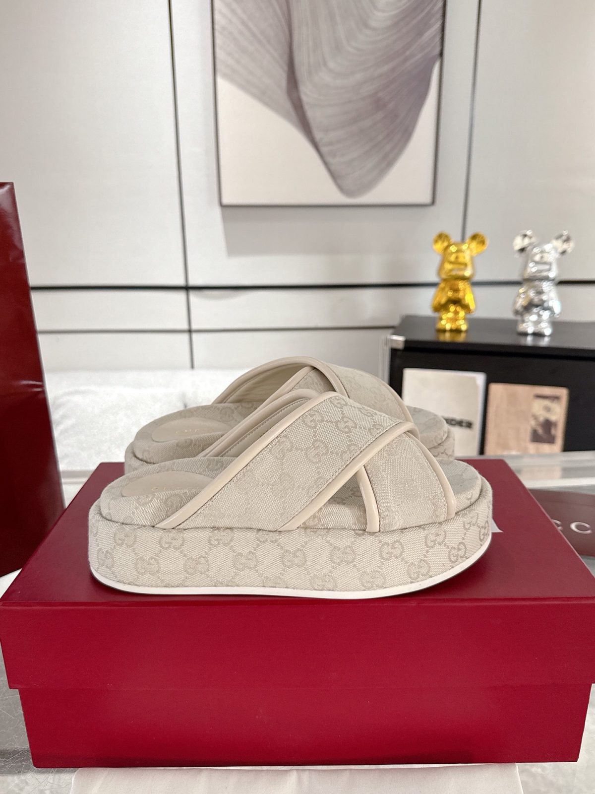 Gucci Platform Sandal Slippers Size 36-44 - Image 2