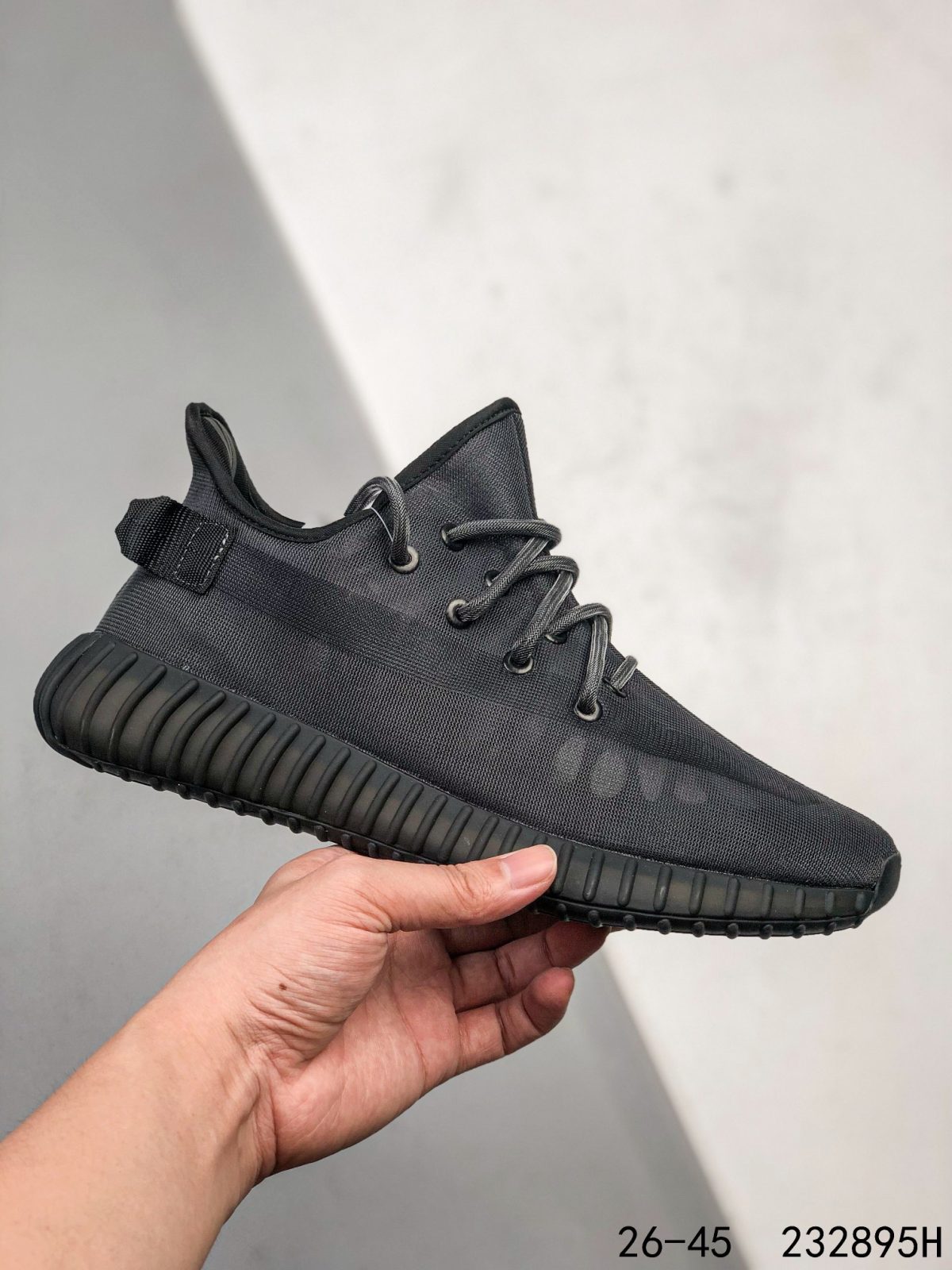 Yeezy 350 Boost 350 V2 Mono Lce Mens/Women Sneakers Shoes Black 36 - 45 - Image 2