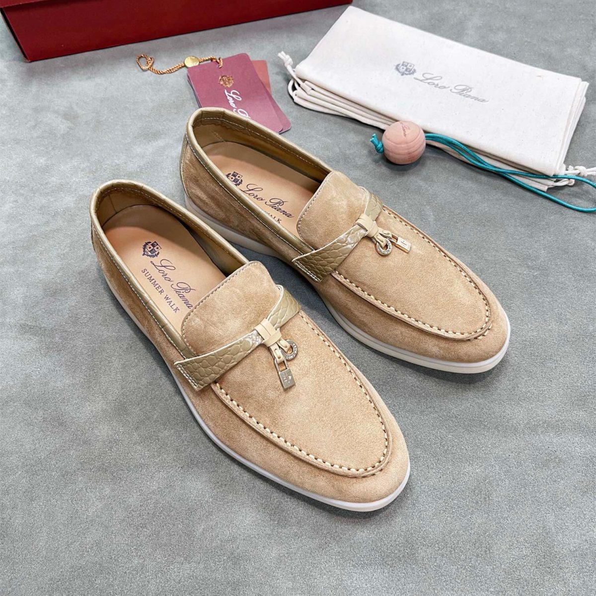 Loro Piana Unisex Loafers Size 36-45 - Image 1
