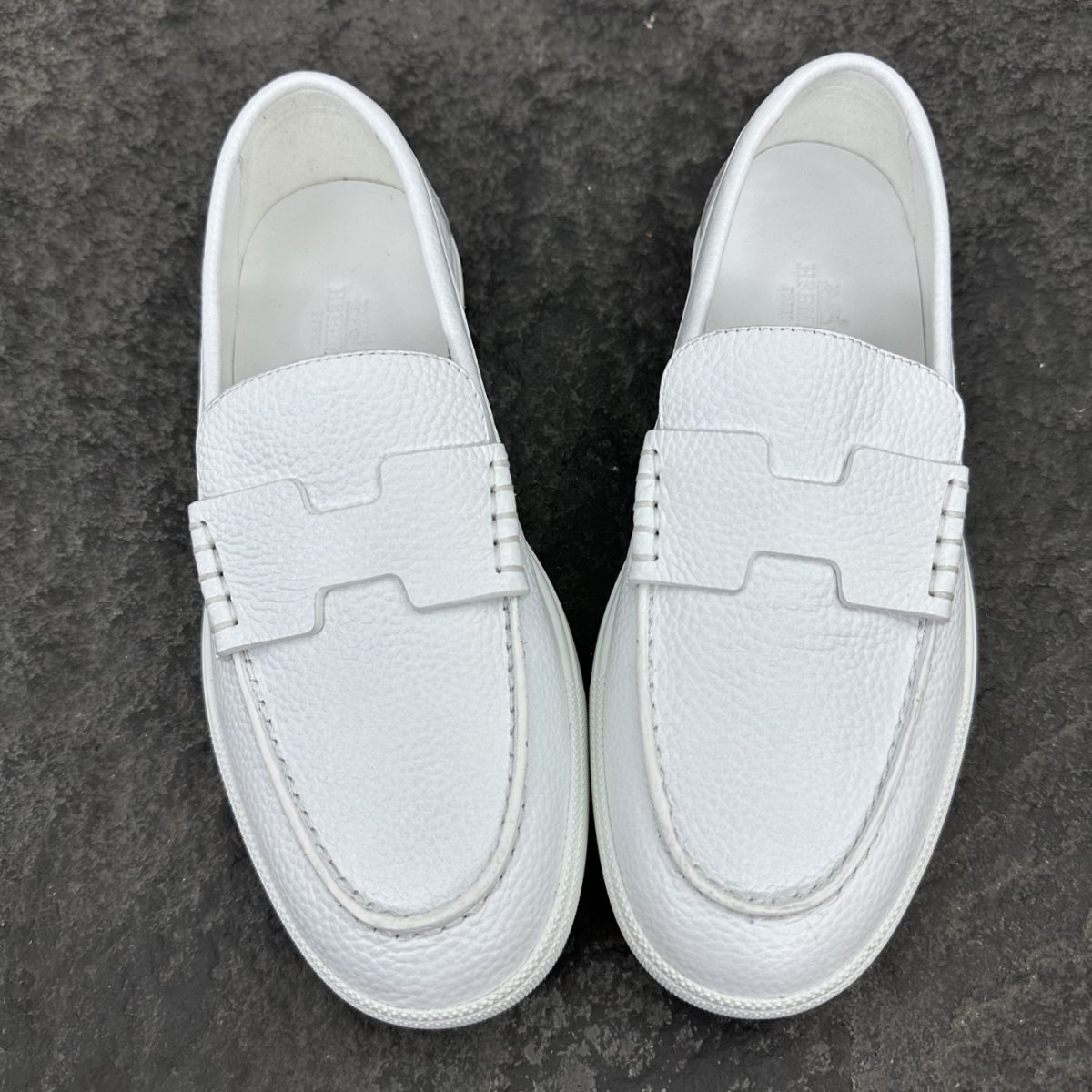 Hermes Job Unisex Loafers Size 35-46 - Image 3