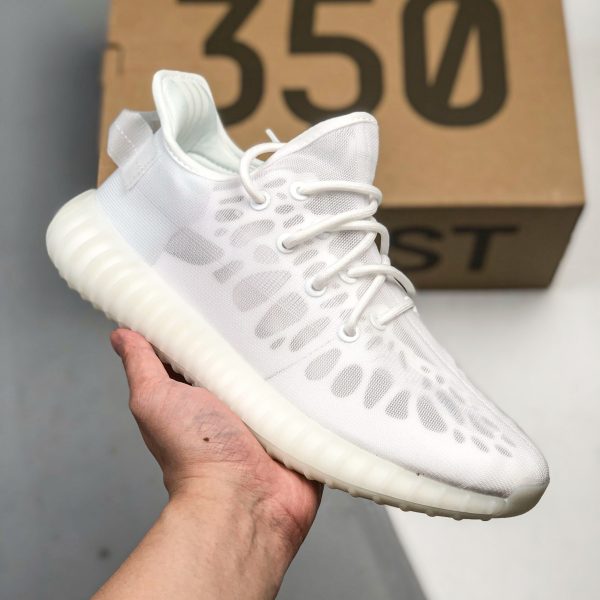 Yeezy 350 Boost 350 V2 Mono Lce Mens/Women Sneakers Shoes White 36 - 45