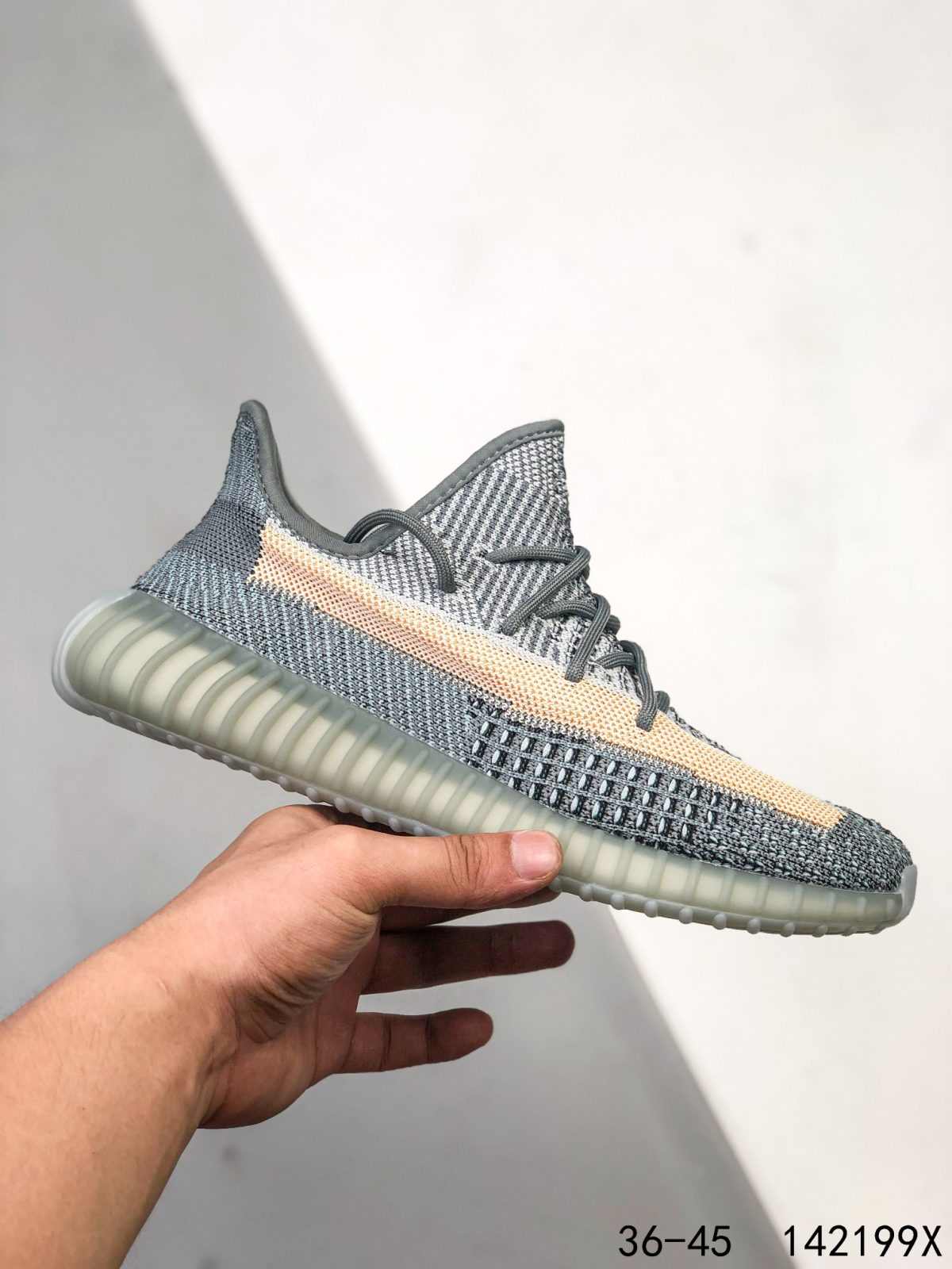 Yeezy 350 Boost 350 V2 Mens/Women Sneakers Shoes Light Green1 36 - 45 - Image 6
