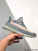 Yeezy 350 Boost 350 V2 Mens/Women Sneakers Shoes Light Green1 36 - 45 - Image 6