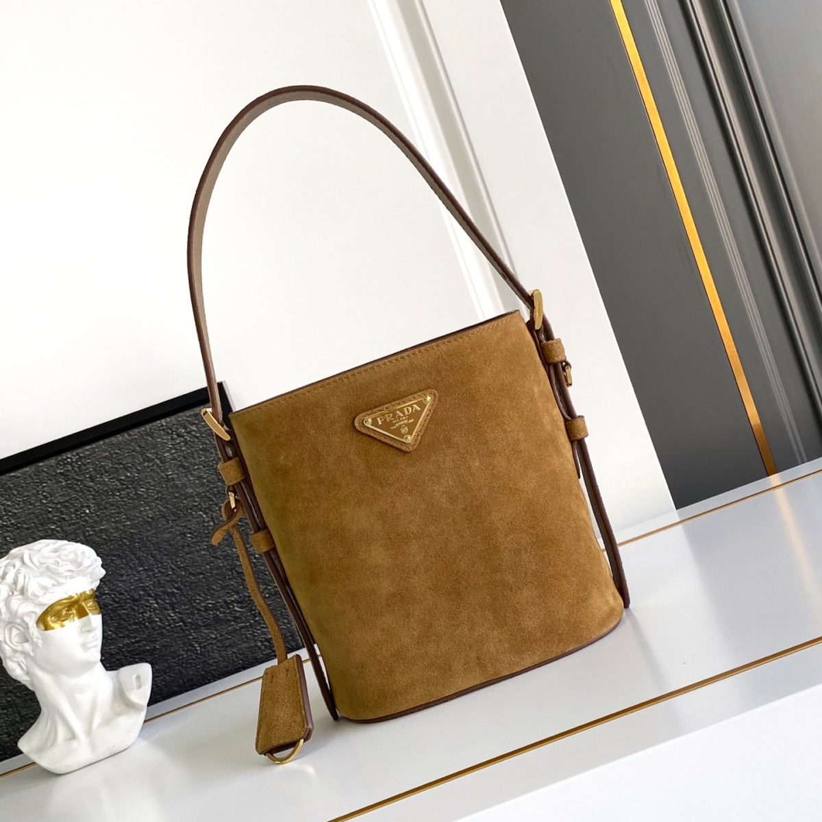 Prada 1BE078 Women Shoulder Bags 22*22*13cm - Image 1