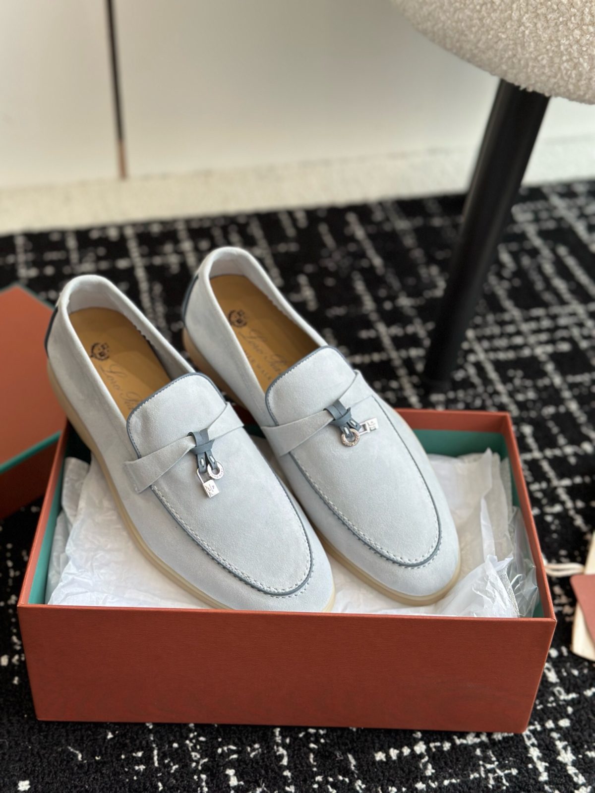 Loro Piana Unisex Loafers Size 36-45 - Image 4