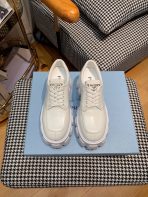 Prada Monolith brushed leather lace-up Shoes Loafers Size 36-41 - Image 3