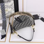 Dior Saddle Bags With Strap for Women Size 25.5*20*6.5cm - Image 5