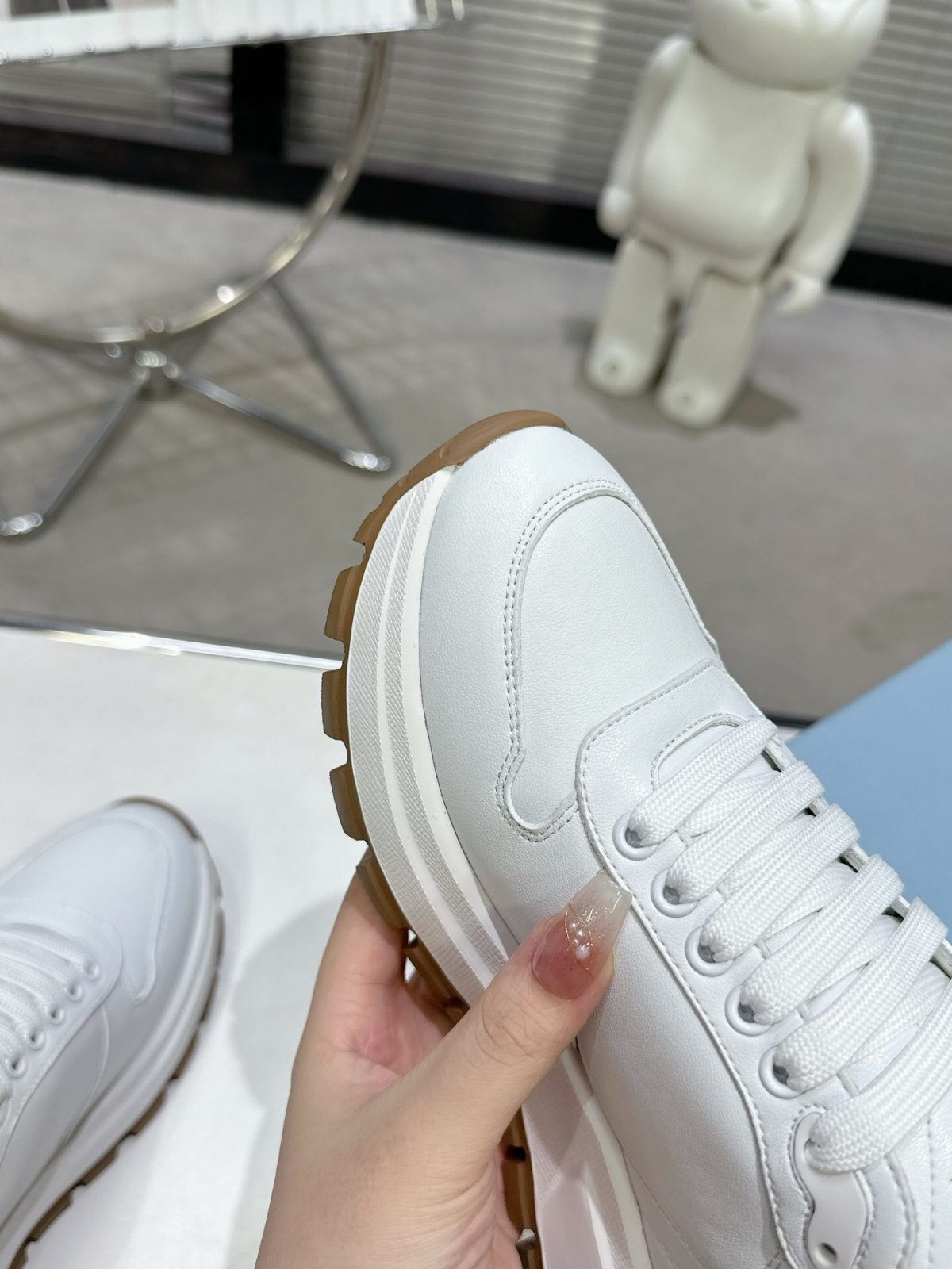 Prada 2024 New Leather sneaker Size 36-45 - Image 7