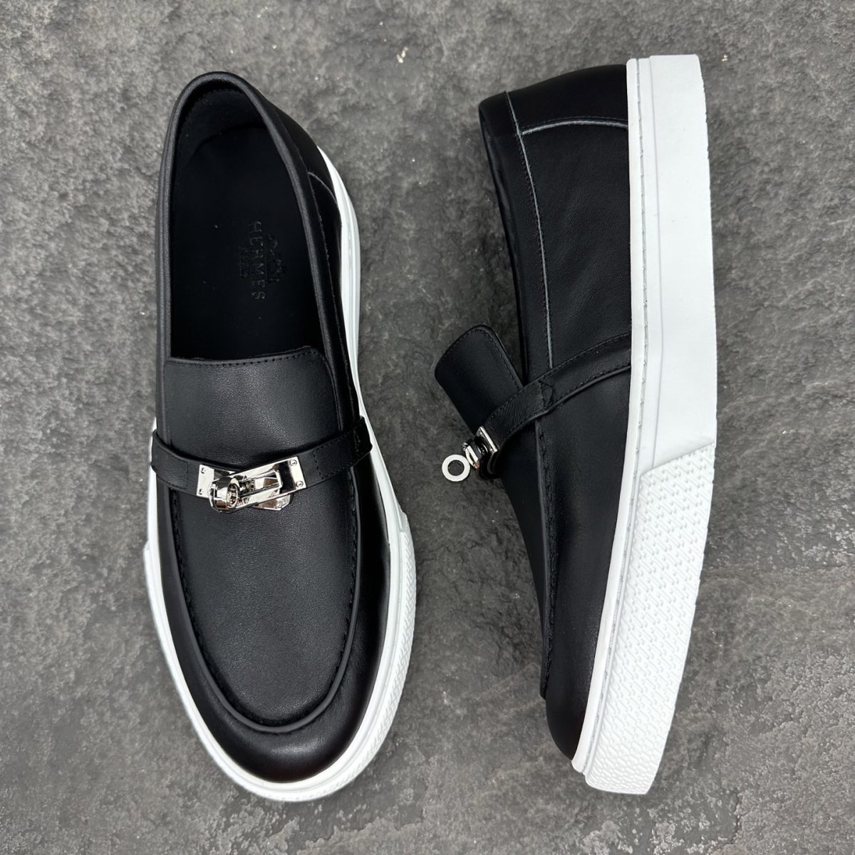 Hermes Game Unisex Loafers Size 35-46 - Image 4