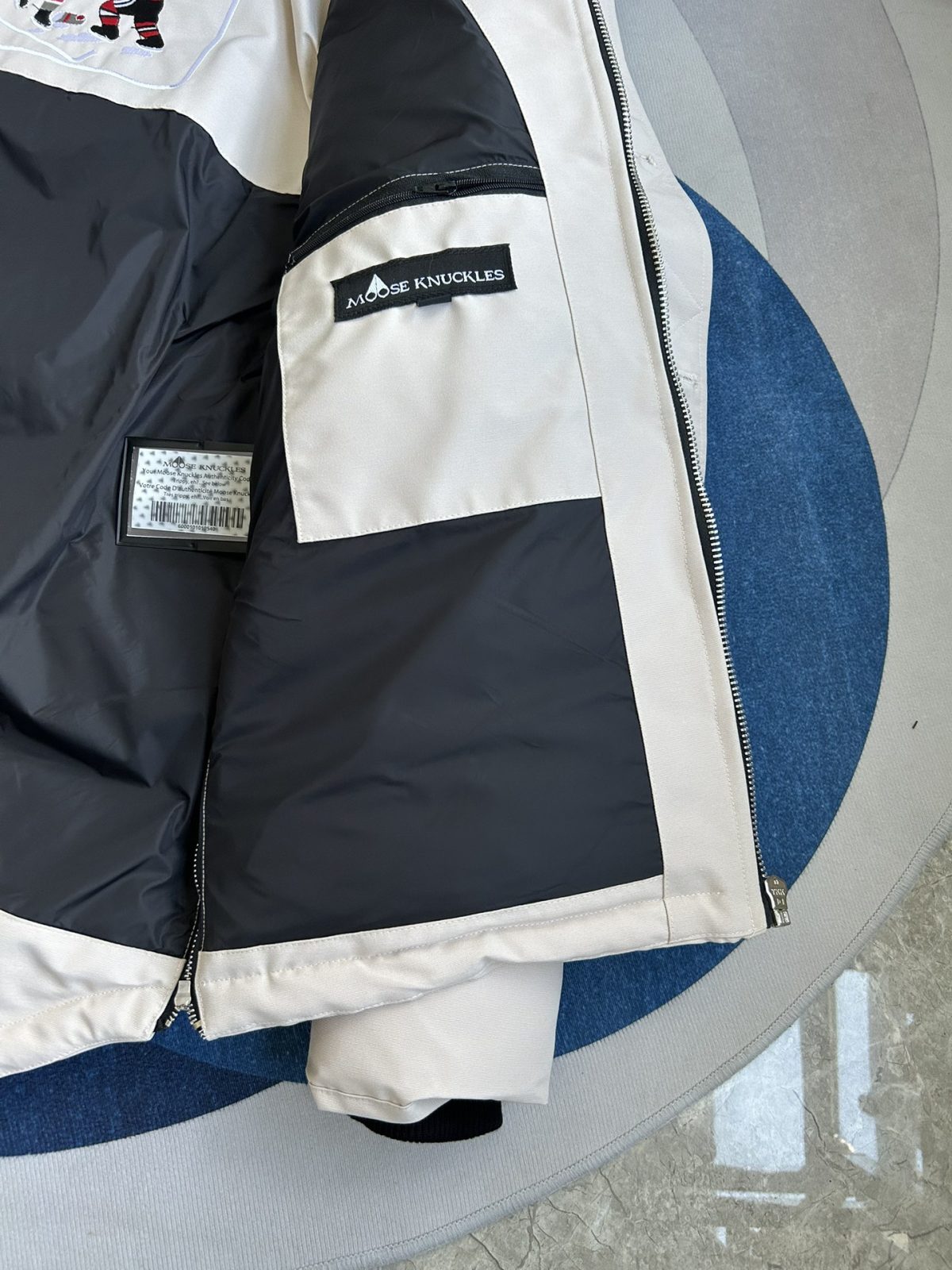 Moose Knuckles 06 Men Winter Jacket Size S-XXL Beige - Image 9