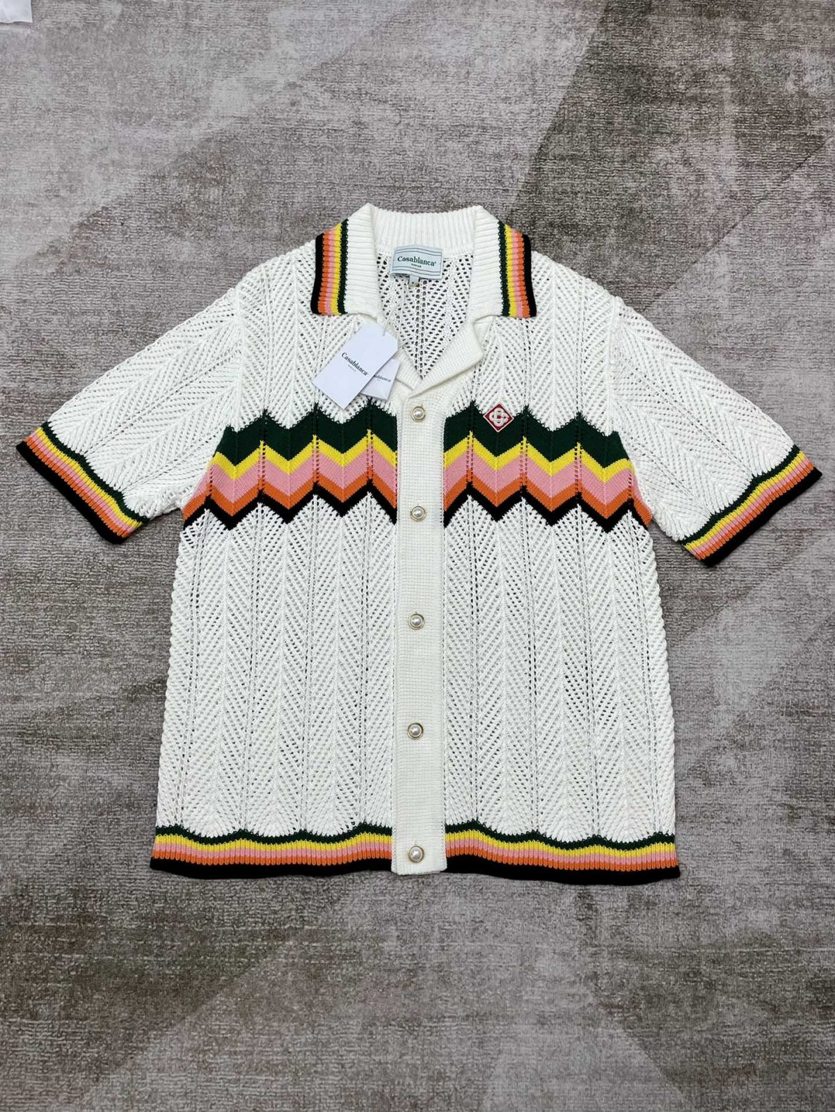 Casablanca Polo Shirt Size S-XL - Image 1