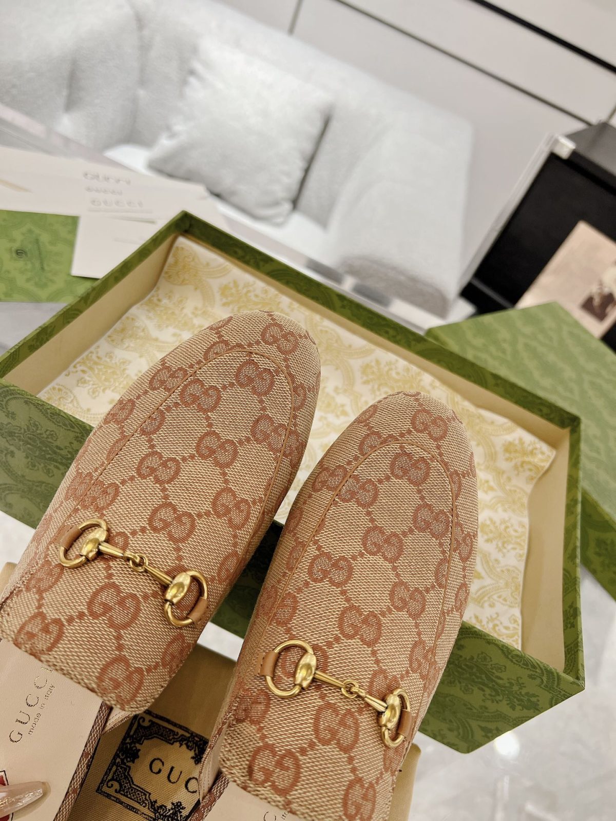Gucci Princetown GG Slippers Size 35-41 - Image 6