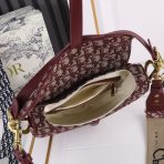 Dior Saddle Bags With Strap for Women Size 25.5*20*6.5cm - Image 8