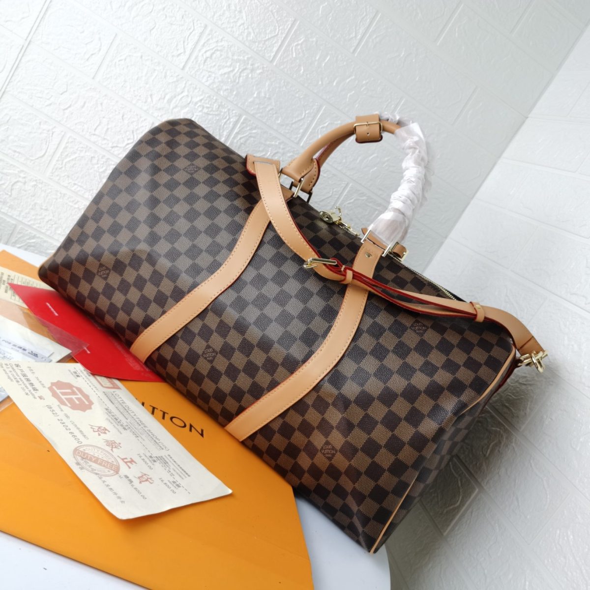 Louis Vuitton Keepall Travel Bags Size 50*29*23cm - Image 2