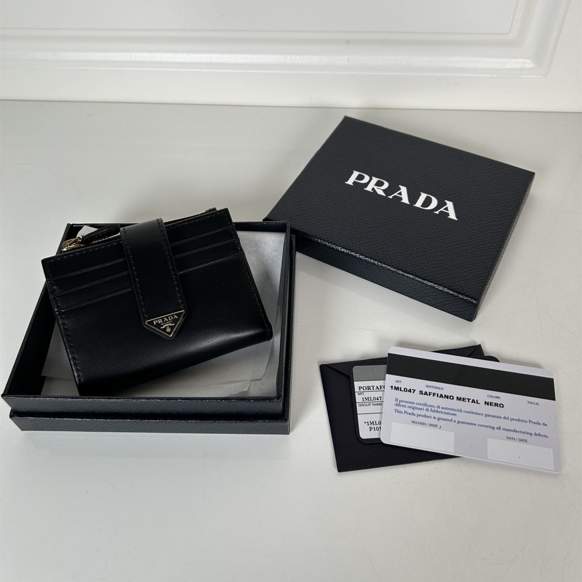 Prada Card Holder Size 10*8cm - Image 1