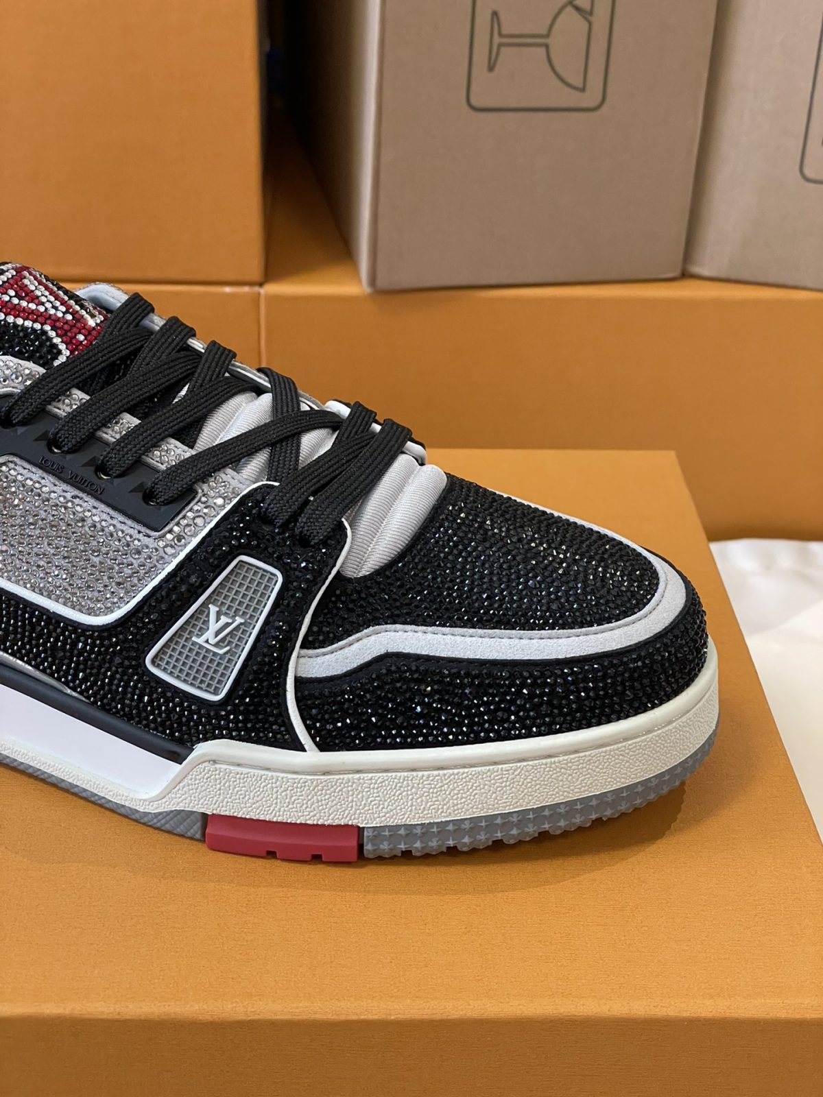Louis Vuitton LV Trainer Diamond Sneaker Size 36-46 - Image 5