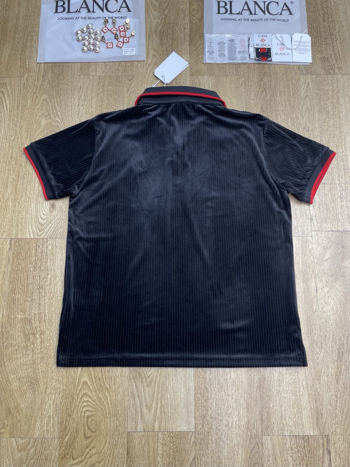 Casablanca Polo Shirt Size S-XL - Image 9