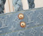 Louis Vuitton M24897 Let Go PM Denim Cowboy Shopping Bags Size 28*23*10.5cm - Image 6