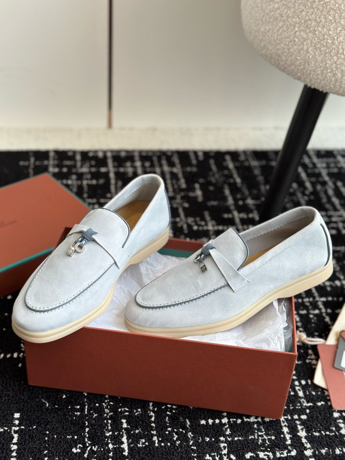 Loro Piana Unisex Loafers Size 36-45 - Image 3
