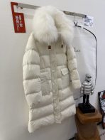 Moncler Women Bosona Long Down Jacket Size S-XL - Image 4