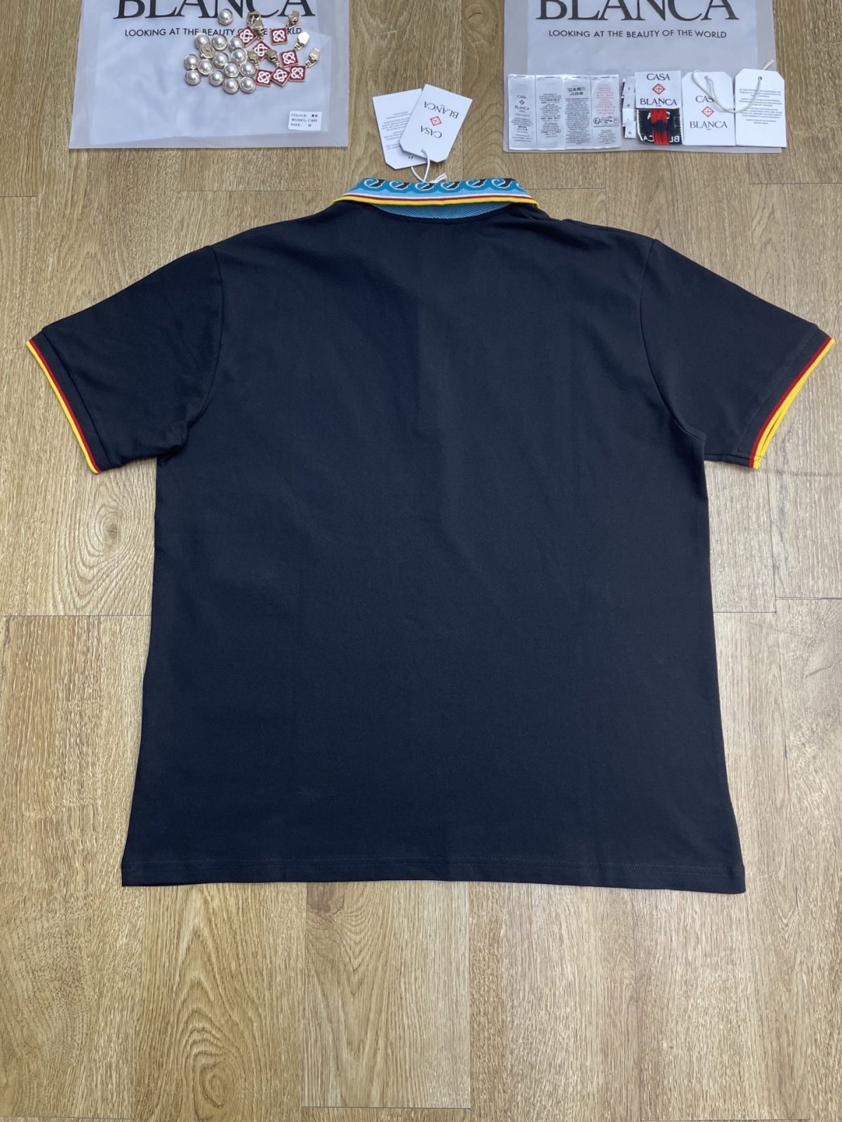 Casablanca Polo Shirt Size S-XL - Image 8