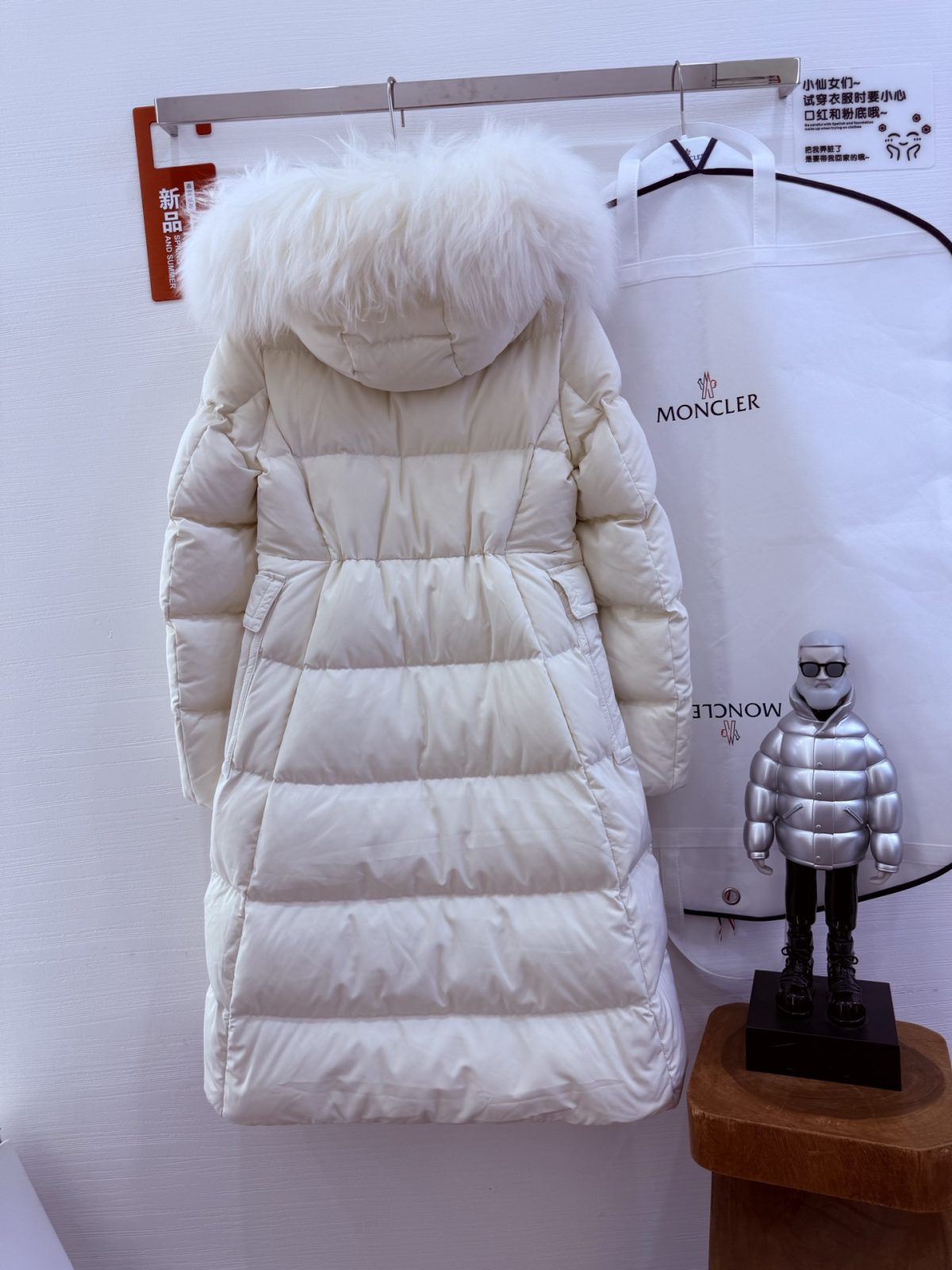 Moncler Women Bosona Long Down Jacket Size S-XL - Image 7