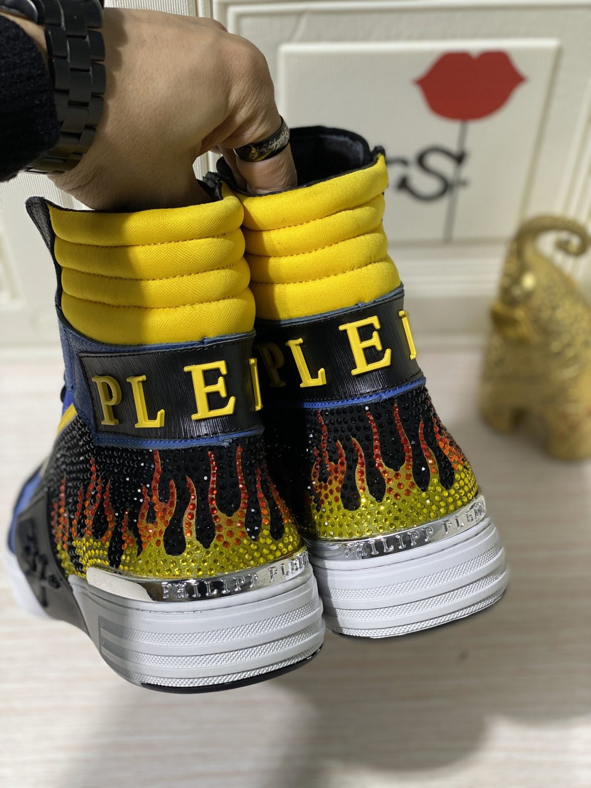 Philipp Plein Mens Outdoor Sneakers Shoes 38 - 45 - Image 2