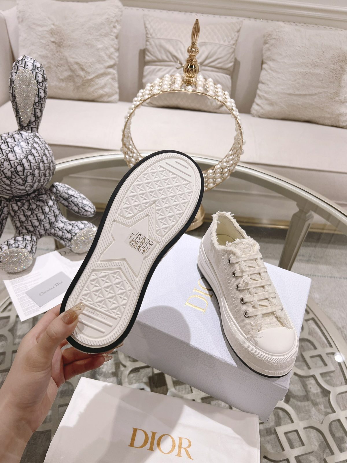 Dior Walk'N'Dior Plateau Sneaker Size 36-41 - Image 8