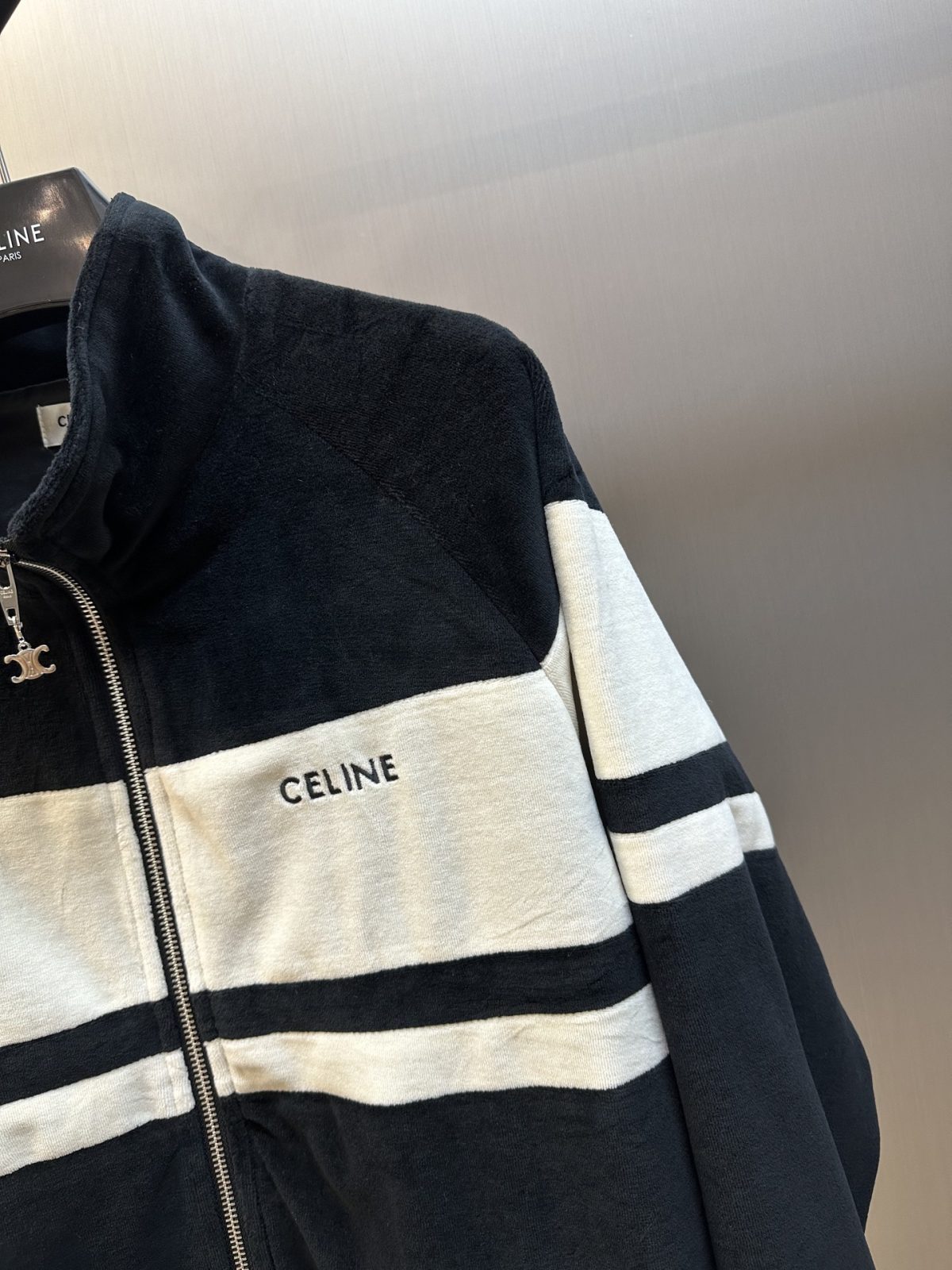 Celine Jacket Embroider Size S-XL - Image 5