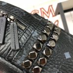 MCM Stark Side Studs Backpack in Visetos 4-Size - Image 6