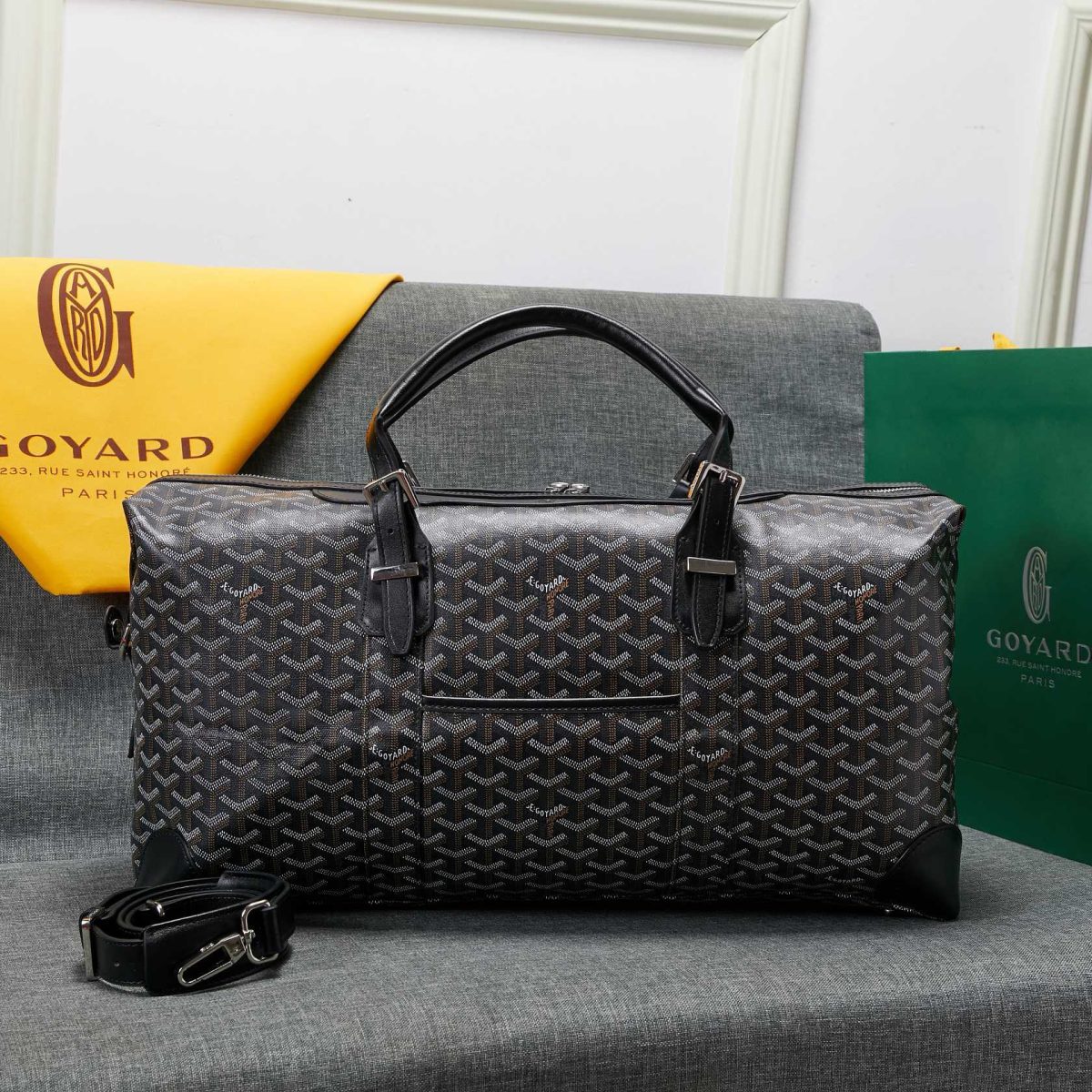 Goyard Bowling Travel Bags Size 48*28*22cm - Image 1