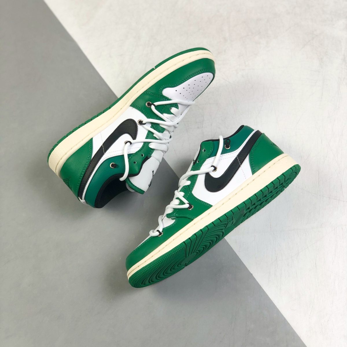 Nike Air Jordan 1 x OFF White Low Top Sneakers Shoes Gr. 36-46 - Image 5