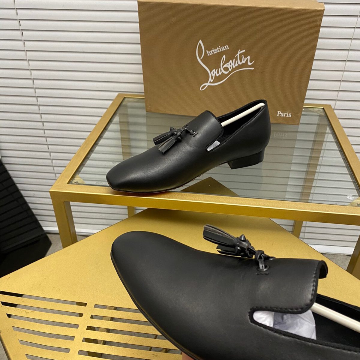 Christian Louboutin Dandelion Tassel Loafers Size 39-45 - Image 6