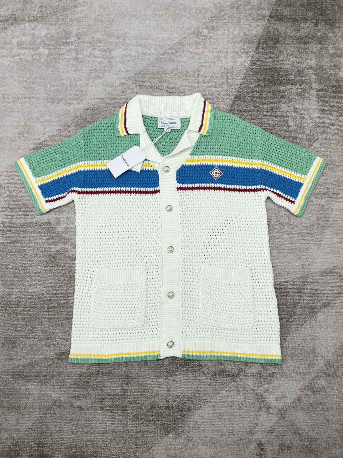 Casablanca Polo Shirt Size S-XL - Image 1