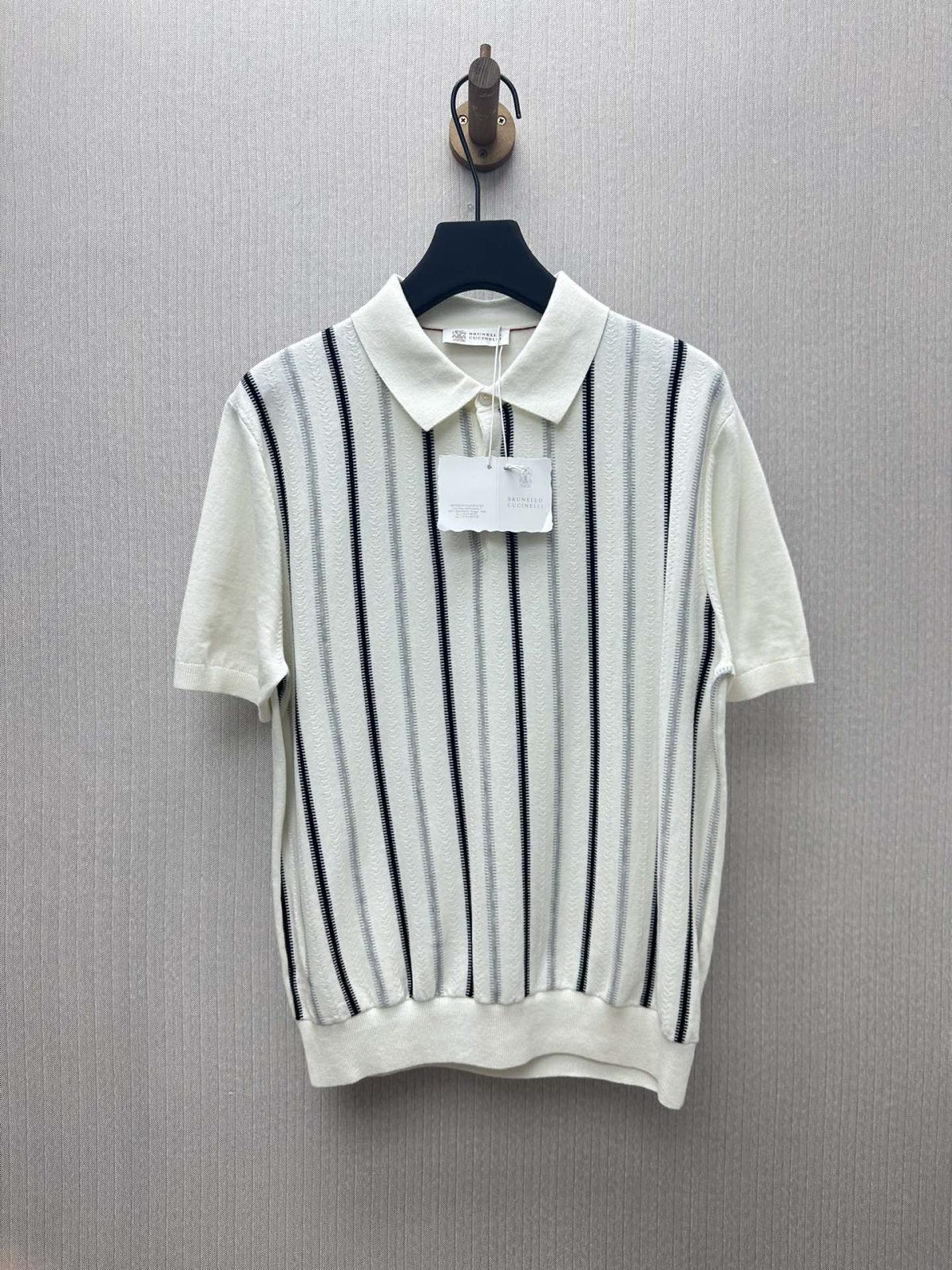 Brunello Cucinelli Polo T Shirt Size S-XL - Image 1