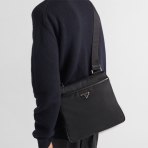 Prada 2VH118 Re-Nylon and Saffiano Leather Shoulder Bags Size 28*25*6cm