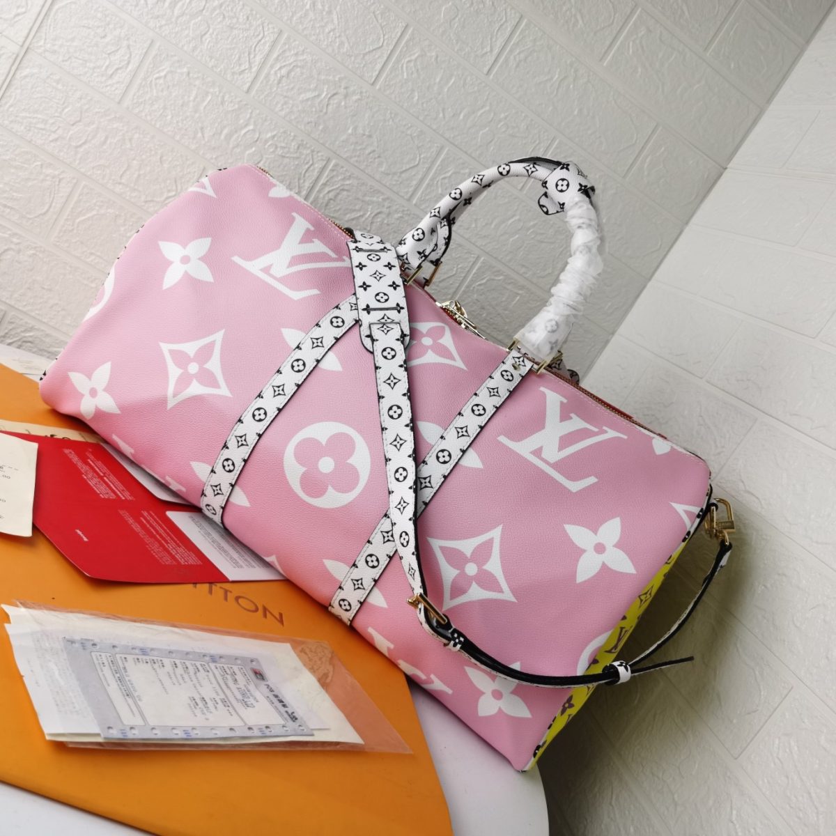Louis Vuitton Keepall Travel Bags Size 50*29*23cm - Image 2