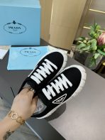 Prada 2024 New Double Wheel Re-Nylon gabardine Sneaker Size 36-41 - Image 5