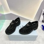 Prada New Women Loafers Size 35-41 - Image 3