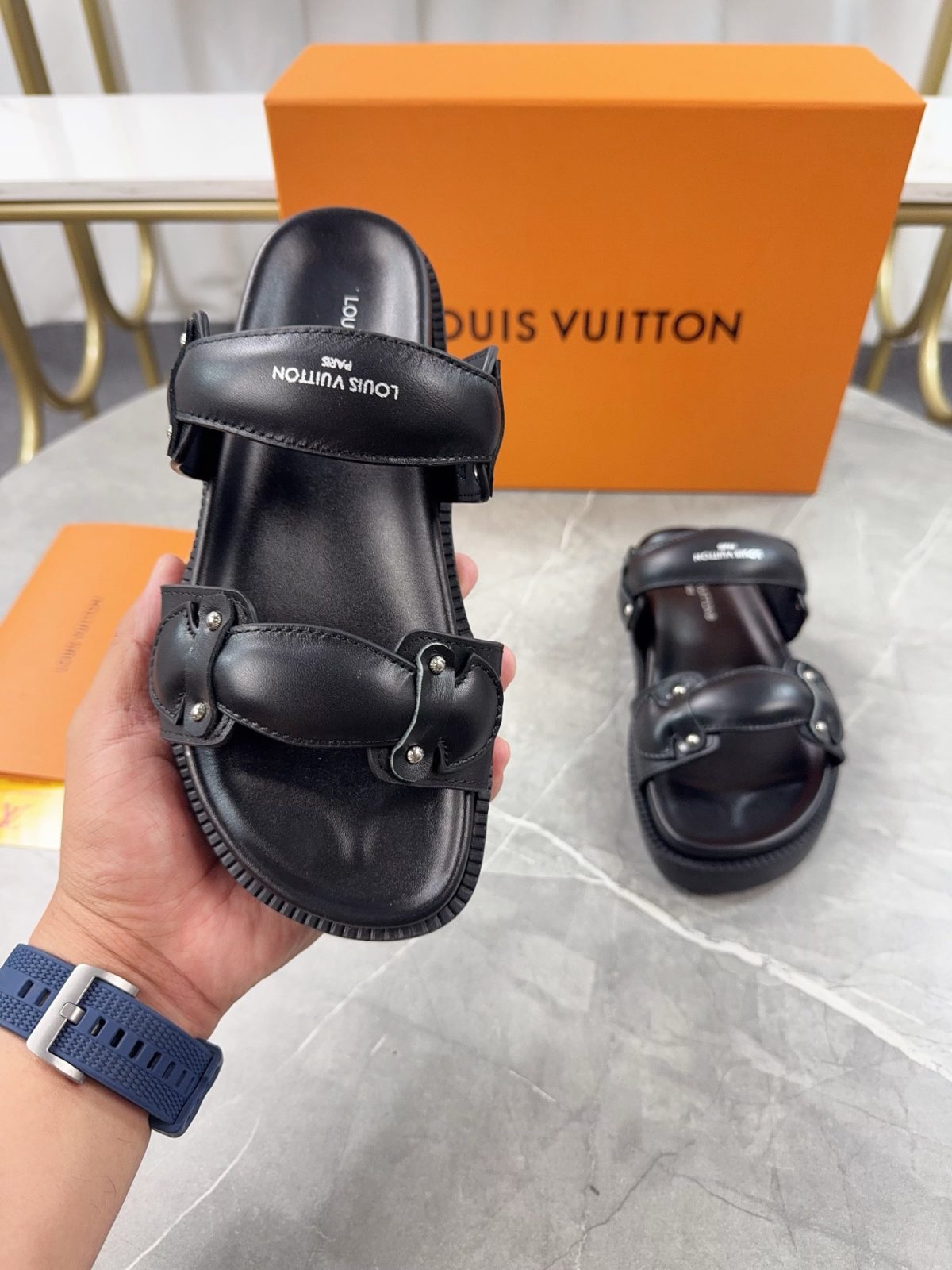 Louis Vuitton Pool Pillow Flat Comfort Slippers Size 36-46 - Image 7