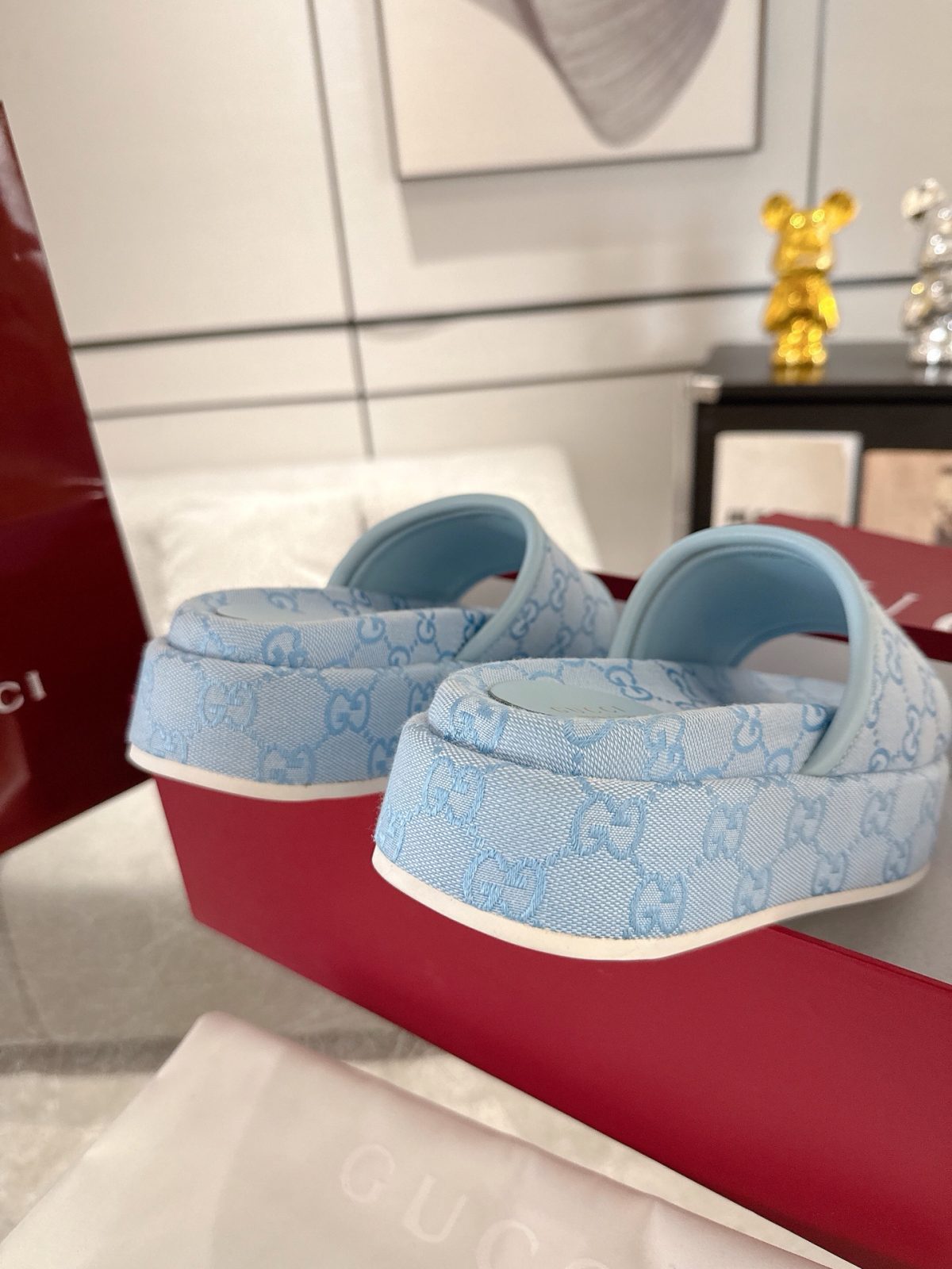 Gucci Platform Sandal Slippers Size 36-44 - Image 8