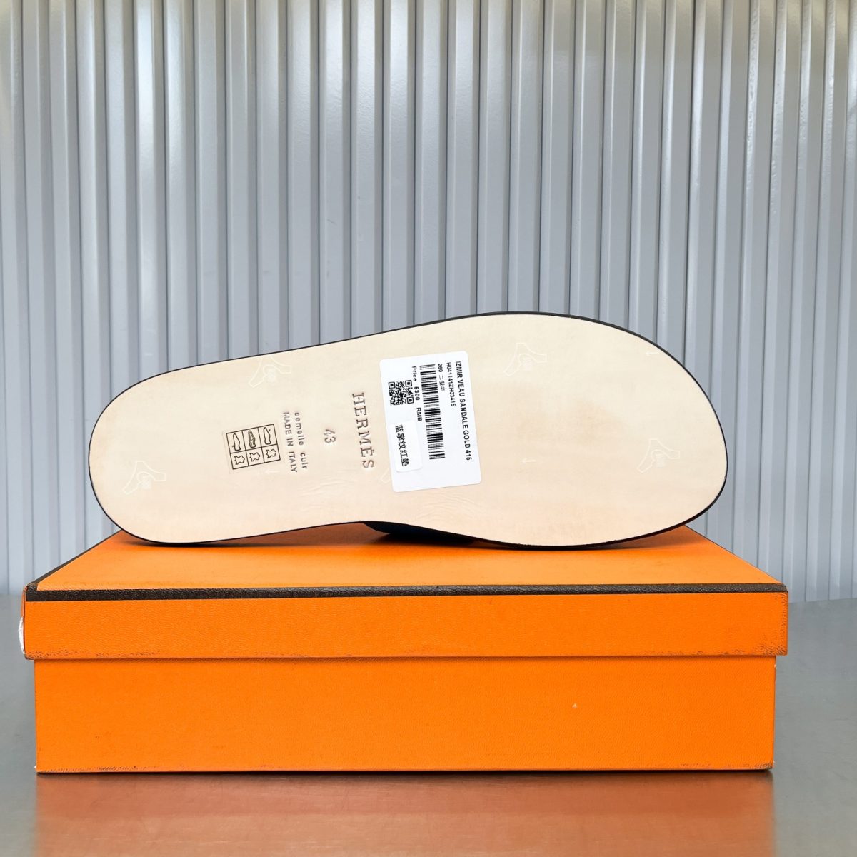 Hermes lzmir Sandals Size 40-45 - Image 6