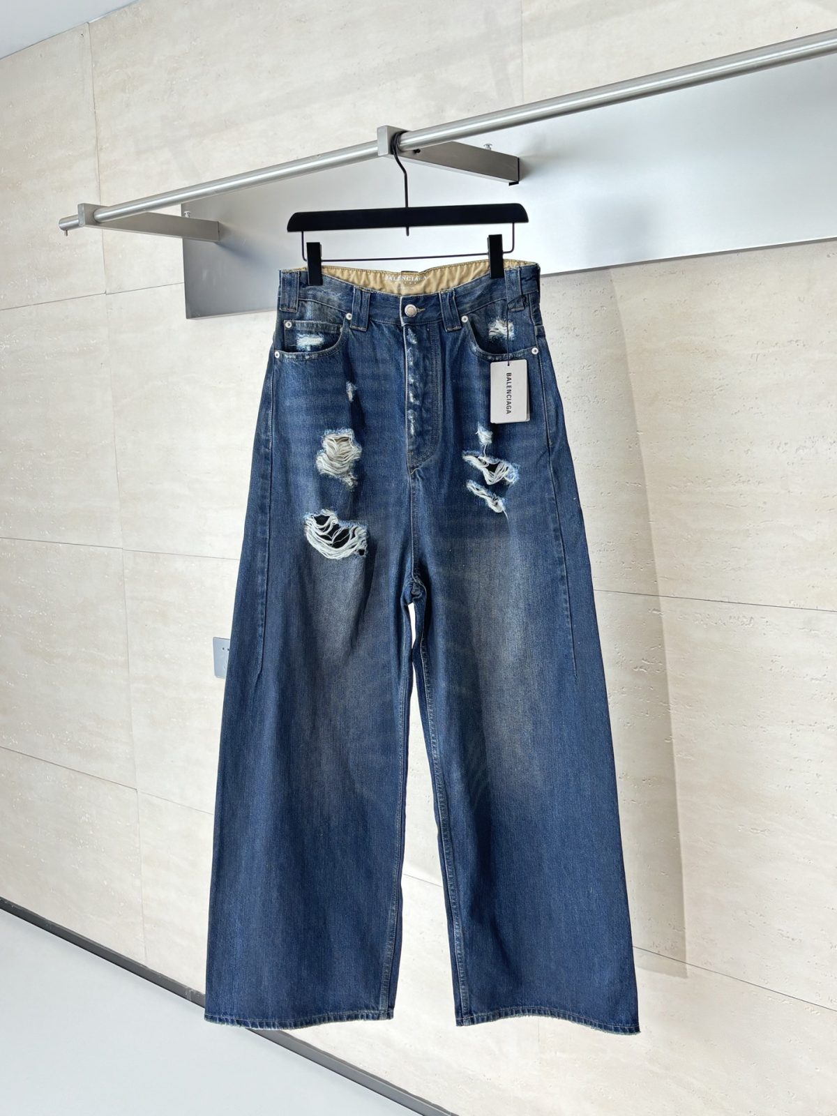 Balenciaga Unisex Jeans Size S-L - Image 1