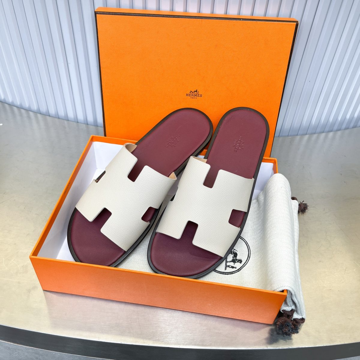 Hermes lzmir Sandals Size 40-45 - Image 8