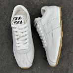 MiuMiu Plume Nappa Sneaker Size 35-40 - Image 4