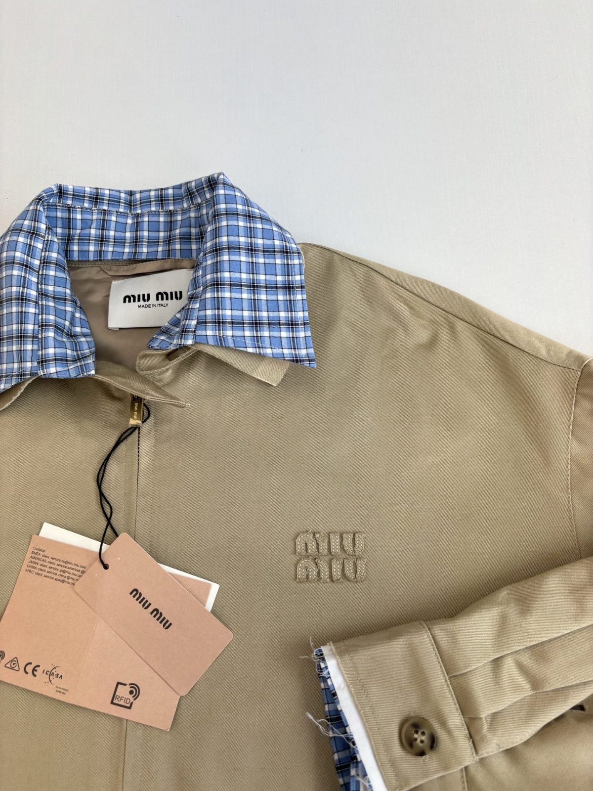 MiuMiu Unisex Jacket Size S-L - Image 4