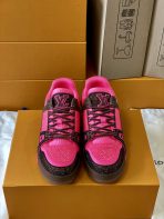 Louis Vuitton LV Trainer Diamond Sneaker Size 36-46 - Image 3