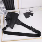 Dior 2022SS Pre-Fall Saddle Men Shoulder Bags 20*28.6*5cm - Image 4